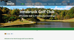Desktop Screenshot of innsbruckgolfclub.com